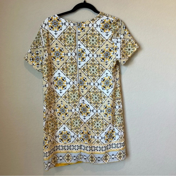 Lulus Dandy Lion Yellow Print Shift Dress - Picture 6 of 8